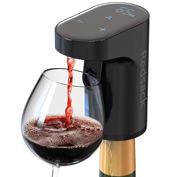 Dozator electric de vin cu afișaj digital